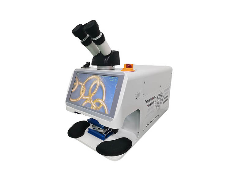 200W MINI laser welding With CCD control system Microscope For Gold Silver Chain Ring Pendant Denture UE